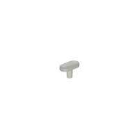Poignée de meuble moderne en nickel mat Zamak en forme de T, installation facile, haute qualité, pour chambre, cuisine, salle de bain, fabrication OEM