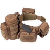 Ceinture tactique de haute qualité, en matériaux de qualité supérieure, confortable, respirante, ceinture de service tactique, ceinture utilitaire avec pochettes pour accessoires