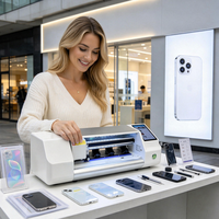 Máquina de Corte de Película de Hidrogel UV Inteligente, Compatible con Películas Mate, Transparentes, de Privacidad, Anti-Espía y Anti-Luz Azul