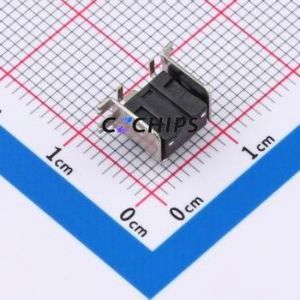 M25A050211E Tactile Switch SMD-4P,7.4x7mm Switch Single Pole Single Throw Round Button 2.6N 6mm - Product Image 2