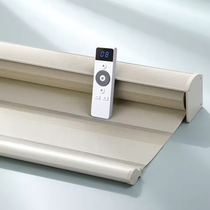 طبقة مزدوجة تصفية ضوئية للنوافذ كوستوم مقاومة للماء الحد الأدنى بمحركات ظلال حمار حمار حمار شفائي الستائر - Product Image 1