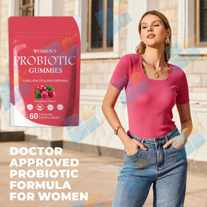 SUNI OEM ODM Gommes probiotiques pour femmes Vente en gros Gommes probiotiques pour femmes aux canneberges sans sucre Marque privée - Product Image 4