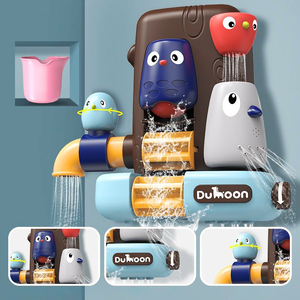 ของเล่นเด็กสำหรับอาบน้ำ,ของเล่นในห้องน้ำบ้านต้นไม้<span class=keywords><strong>นก</strong></span>สัตว์น่ารักเล่นสนุกสำหรับฤดูร้อนใหม่ล่าสุด - Product Image 6