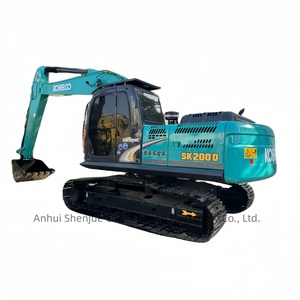 รถขุดโคเบลโก้ 200 มือสอง Kobelco Sk 200 Sk200d Sk200-8 Kobelco Sk200 มีสินค้าในสต็อก รถขุดโคเบลโก้แท้ 20 ตัน มือสอง รุ่น Sk200 - Product Image 1