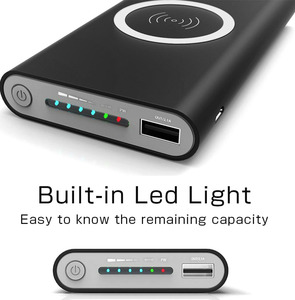 <span class=keywords><strong>Batterie</strong></span> <span class=keywords><strong>externe</strong></span> USB 10000mAh, charge rapide, chargeur sans fil, <span class=keywords><strong>batterie</strong></span> <span class=keywords><strong>externe</strong></span> portable - Product Image 6