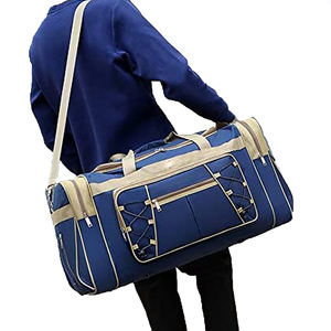 2024 Durable Gym Duffle Bag Respirant Polyester Fermeture À Glissière Qualité Athlète Workout Voyage Sac De Sport Parfaitement Cousu - Product Image 1