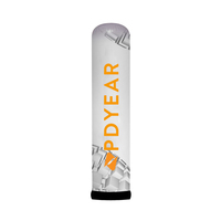 Pilier publicitaire extérieur personnalisé, nouveauté PDYEAR, avec logo imprimé
