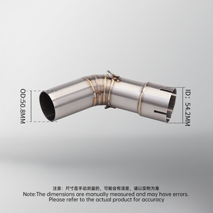 Para <span class=keywords><strong>V</strong></span> <span class=keywords><strong>Strom</strong></span> <span class=keywords><strong>1000</strong></span> 2014 - 2019 Vstrom 1050 2020-2021 <span class=keywords><strong>DL</strong></span> <span class=keywords><strong>1000</strong></span> Vstrom Escape Slip-on DL1000 Silenciador de escape Tubo de enlace medio - Product Image 5