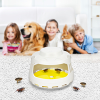 X-Pest 2024 Nieuwste Kleverige Fruitvlieg Val Met Usb Opladen & 5 Stuks Gule Boards Voor Keuken/Restaurant Thuis Vliegen Insectenvallen