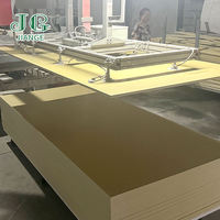 Lámina de Plástico de Alto Brillo para Decoración, Tablero de Espuma Coextruida de PVC Resistente al Fuego e Impermeable Jianguan