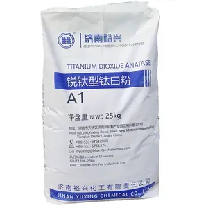 Sıcak satış anataz titanyum dioksit Tio2 A1 yüksek gizleme gücü beyazlık CAS 13463-67-7 iç boyalar için kaplama kauçuk mürekkep