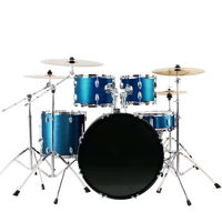 Batterie Acoustique Adulte Direct Usine Cinq Fûts Quatre Cymbales Pratique Professionnelle