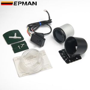 Araba Bar Turbo Boost ölçer otomatik 2 "52mm 7 renk LED duman yüz metre sensörü ve göstergesi tutucu ile AD-GA52BOOSTBAR - Product Image 5