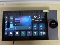 Panneau Musical de Contrôle Passerelle Zigbee Tuya Écran 10 Pouces pour Maison Intelligente, Amplificateur Intégré, Connecte 8 Haut-Parleurs Filaire