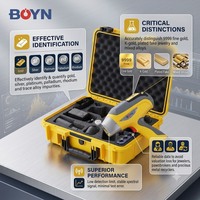 Analizador XRF Portátil BOYN EX5000, Probador de Oro Portátil, Espectrómetro Rápido No Destructivo para Aleaciones Metálicas con Detector SDD Rápido