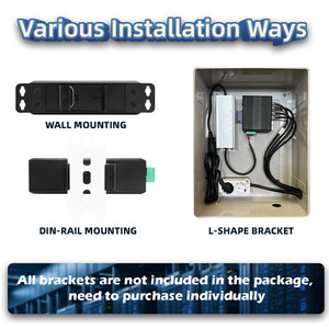 E57 interruttore di rete di PoE gestito da un <span class=keywords><strong>Web</strong></span> intelligente a 4 porte compatibile con E-mark industriale Gigabit - Product Image 6