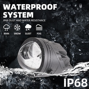 Sanvi Nouveauté Phares LED F21 Lentille antibrouillard 2,0 pouces Éclairage automobile de haute qualité Couleur blanche 6000K pour voiture 12V Faible consommation - Product Image 3