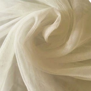 공장 도매 100% 폴리 에스테르 육각 메쉬 직물 대형 구멍 통기성 부드러운 웨딩 그물 모기장 텐트 침구 소녀 - Product Image 6