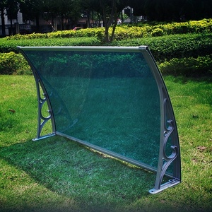 Mái nhựa trong suốt tán policarbonato cửa sổ 80*100cm mái hiên polycarbon cửa sổ dù để che nắng cho ngôi nhà - Product Image 5