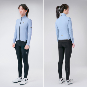 Chaqueta de Ciclismo Ligera de Poliéster para Mujer <span class=keywords><strong>LAMEDA</strong></span>, de Secado Rápido, Resistente al Viento y Transpirable, con Nombre de Equipo OEM para Adultos - Product Image 2