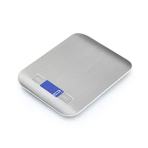 5kg/1g o kg/10kg/1g balanza de cocina electrónica inoxidable comida Digital de cocina Escala de