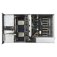 Nouveau serveur GPU double socket ESC8000A-E11 8*3.5" 4U doté de huit GPU double slot et d'une alimentation 4*3000W