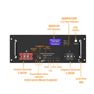 Batterie Powerwall 10 kWh, armoire de stockage d'énergie solaire, batteries lithium-ion 48 V 200 Ah, 48 V 200 Ah 10 kWh Powerwall B - Product Image 5