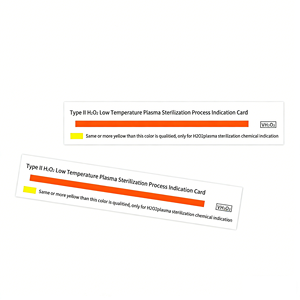 High Quality Medical Disposable Plasma Indicator <strong>Strip</strong> Sterilization <strong>Test</strong> Card 200 Pcs/box - Product Image 1