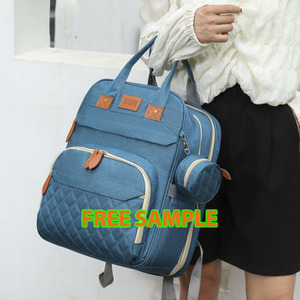 Sac à dos de voyage en gros à prix d'usine, ensemble sac à langer élégant pour maman et bébé, compagnon de voyage stylé - Product Image 2