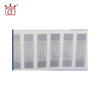 Etiqueta RFID UHF Inteligente ECO, ISO 18000-6C, 860-960Mhz, Rollo de Etiquetas Adhesivas de Papel para Gestión de Libros y Control de Inventario