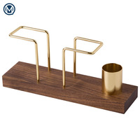 Porte-serviettes en bois massif pour restaurant, support de serviettes de table multifonctionnel, boîte à cure-dents, porte-serviettes