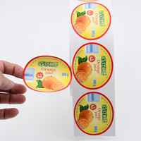 Etiquetas para Vasos de Té con Leche de Grado Alimenticio al por Mayor, Rollo de Etiquetas Adhesivas Ecológicas de Papel/Plástico para Envasado de Bebidas
