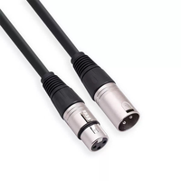 Câble de microphone XLR mâle vers femelle pour haut-parleur, câble de microphone XLR pour studio d'enregistrement