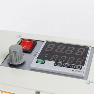 Sıcak satış Duoqi sızdırmazlık makinesi bant sürekli mühürleyen makinesi ısı yapıştırma makinesi için Film çantası