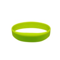 FM1108 213 215 216 Bracelet en silicone étanche avec puce NFC RFID, couleur et logo personnalisés, bracelet de fête