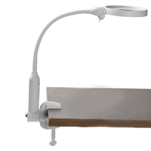 <span class=keywords><strong>Loupe</strong></span> de bureau à col de cygne 2 en 1 avec lampe LED, pince et support de base NO.7763 - Product Image 4