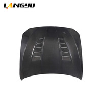 Systèmes de carrosserie automobile Couvercle de moteur en fibre de carbone Série 5 F10 F18 HM Style Capots de moteur avant pour BMW F10 F18 Capot