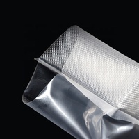 Texturé personnalisé Vide Joint Paquet De 5 Sacs De Stockage De Nourriture Pour Les Magasins Nylon Scellant Rouleaux En Plastique Sacs Scellés Sous Vide