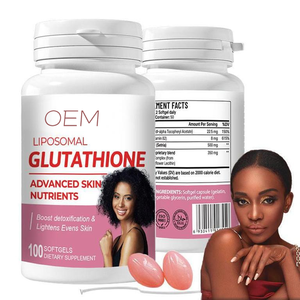 Liposomale Glutathion <span class=keywords><strong>Softgel</strong></span> <span class=keywords><strong>Capsule</strong></span> Voor Jeugdige Huidenergie En Antioxiderende Gezondheidszorg Veilig Voor Zwangere Vrouwen En Kinderen - Product Image 1