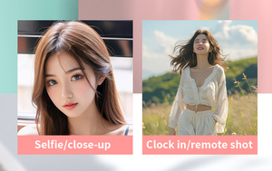 Phong cách Retro kỹ thuật số vlog máy ảnh CCD AF tự động lấy nét phía trước phía sau HD ống kính kép 16X Zoom Máy quay du lịch nhỏ gọn 1 năm MicroSD - Product Image 3