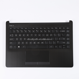 For HP Pavilion 14-CF 14-DK Top Cover C Cover Palmrest Upper Case W/ <b>Keyboard</b> &Touchpad L24818-001 - Product Image 1