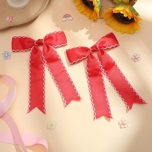 Cinta de grogrén festoneada con borde de luna de 1 pulgada al por mayor - Logotipo personalizado 100% poliéster para envolver regalos, bodas y lazos DIY - Product Image 4