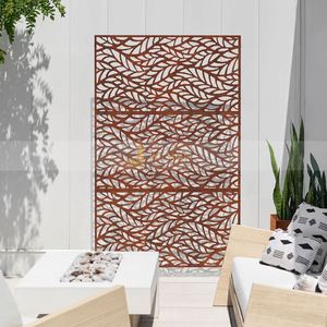 ANN7445 JINYIFAN Customized Premium Coated Stainless Steel <b>Screen</b> <b>Partition</b> Durable Printed Frame Structure Modern Aesthetics - Product Image 3
