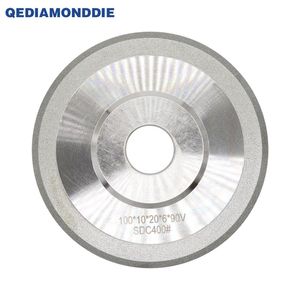 Disco de desbaste de diamante electrochapado 1V1 con ranura en V para herramientas de carburo de piedra y hojas de sierra - Product Image 5