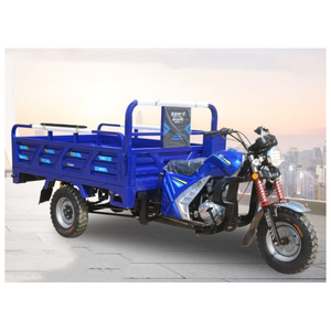 Moto à trois roues de qualité personnalisée Tricycle auto-videur à essence Camion pour le transport de marchandises 150cc-350cc Moteur refroidi par eau - Product Image 1