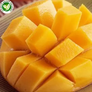 Wholesale Price Peeled Fruit Pulp Cube Iqf Frozen Diced Mango