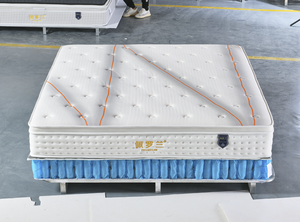 12 pulgadas doble reina tipo tamaño almohada Top memoria espuma látex Bonnell primavera enrollar colchón <span class=keywords><strong>de</strong></span> cama <span class=keywords><strong>de</strong></span> hotel - Product Image 6