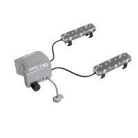 Sistem Pemulihan Parasut UAV untuk Matrice 4D 4TD Dock3 Parasut Darurat Otomatis dengan Lampu Strobo 3-in-1