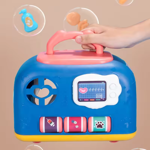 <span class=keywords><strong>Jeu</strong></span> vétérinaire interactif électronique Chiot en peluche Jouets <span class=keywords><strong>de</strong></span> rôle pour tout-petits Kit <span class=keywords><strong>de</strong></span> docteur Jouet d'aboiement pour animaux <span class=keywords><strong>de</strong></span> compagnie Chiots - Product Image 6