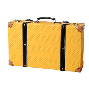 Caja de Almacenamiento de Madera Retro Mystic Arts con Detalles en Cuero para Viajes, Decoración de Bodas, Diseño Minimalista para Equipaje - Product Image 4